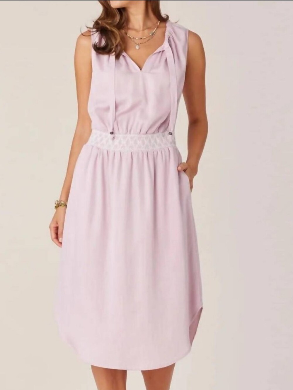 Democracy Lavender Midi Dress